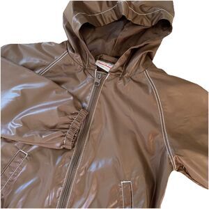 Hanna Andersson Brown Windbreaker Lightweight Jacket Size 5/110cm Elastic Waist